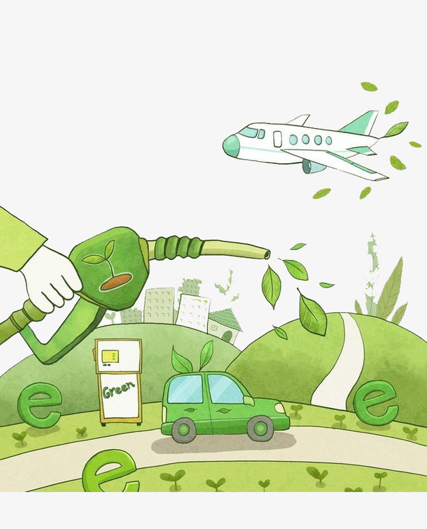 绿色环保免抠素材免费下载_觅元素51yuansu.com