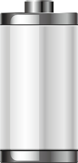 没有电池了矢量节能环保