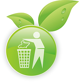 绿色环保矢量图