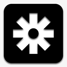 应用程序系统偏好黑色图标