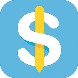 手机老鼠记账应用logo设计