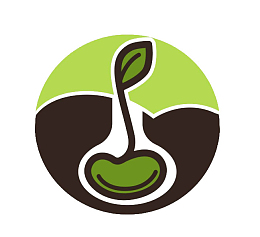 发芽绿豆子LOGO设计