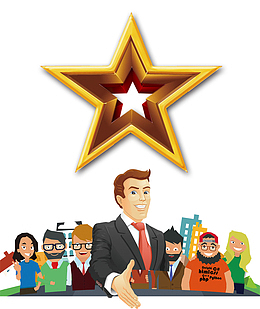 2018年企业招聘诚聘英才主题