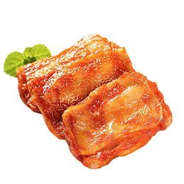 小块秘制美味烤鸡排