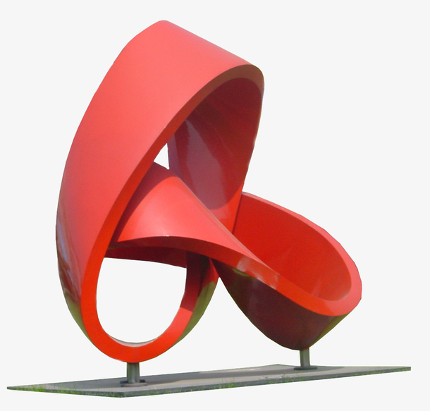 红色雕塑免抠素材免费下载_觅元素51yuansu.com