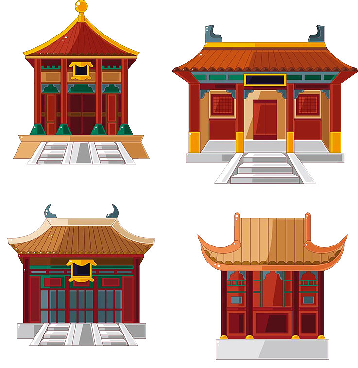 中国风寺庙
