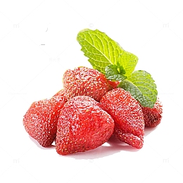 美味的冻干草莓