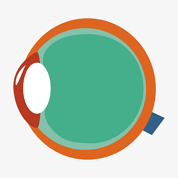 卡通眼睛png眼珠眼球aipng卡通立体眼球绿色眼仁设计元素png优视美小