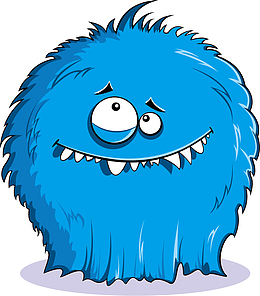 尖牙牙手绘卡通素材