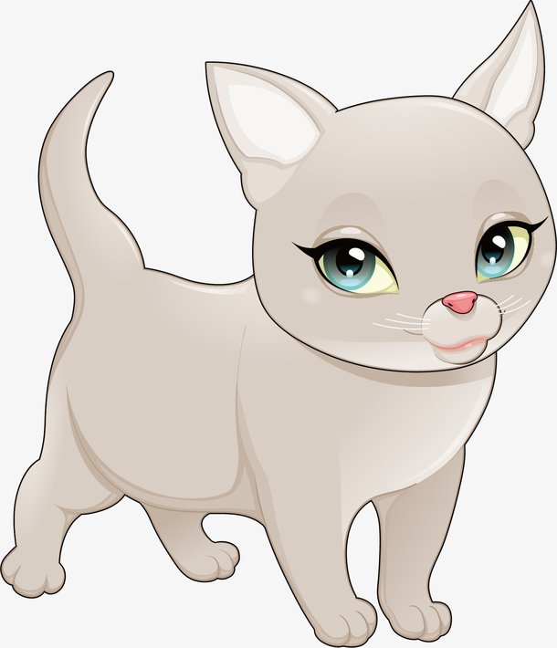 关键词 : 矢量图,蓝眼睛,绿眼睛,萌物,动物,卡通手绘[声明] 觅元素