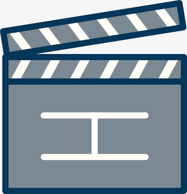 矢量图电影打板器