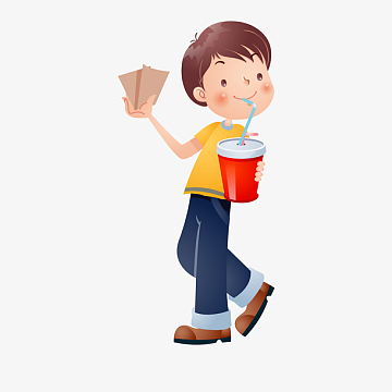 看电影卡通人物素材_看电影卡通人物图片元素-觅元素