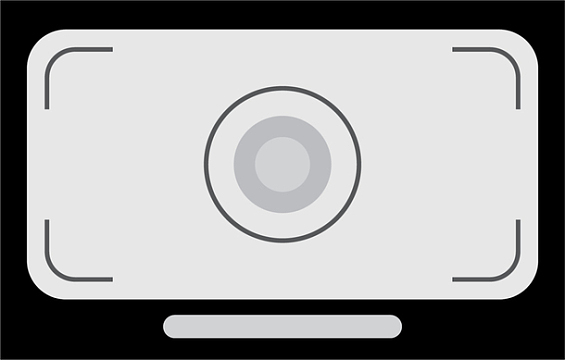 电影播放黑色背景