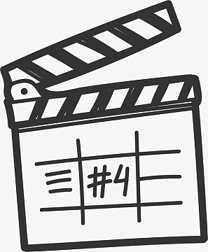 手绘场记板素材_手绘场记板图片元素-觅元素