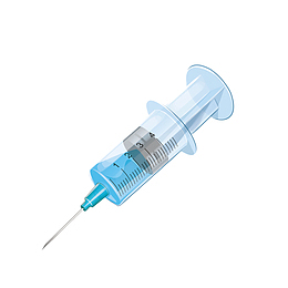 矢量卡通手绘医学医疗注射疫苗免