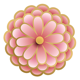 粉色唯美装饰花瓣设计图
