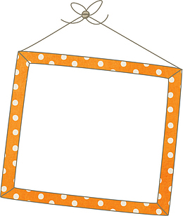 简易圆点相框边框