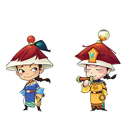 韦小宝和康熙帝