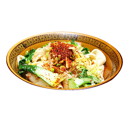 油泼面面食小吃图片
