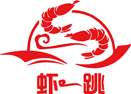 卡通小龙虾餐饮图标