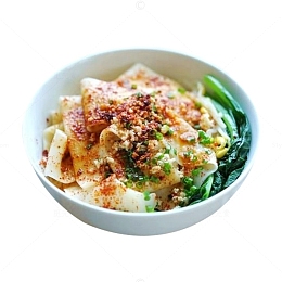 油泼面水煮面食品图片