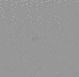 手绘白色雪花下雪