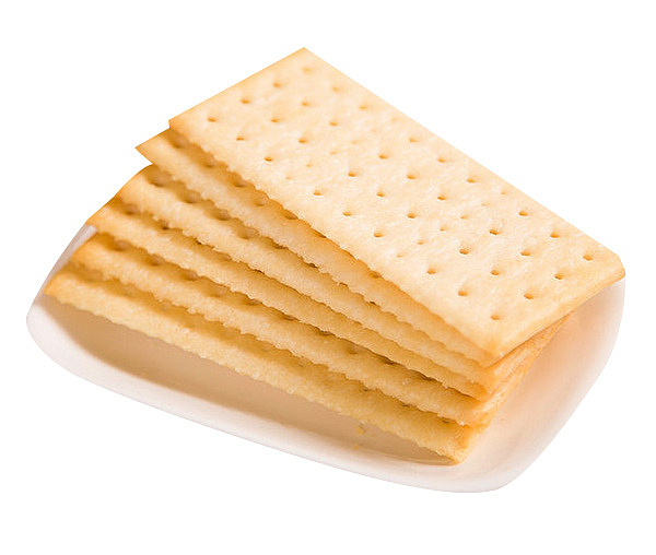 白色日式苏打饼