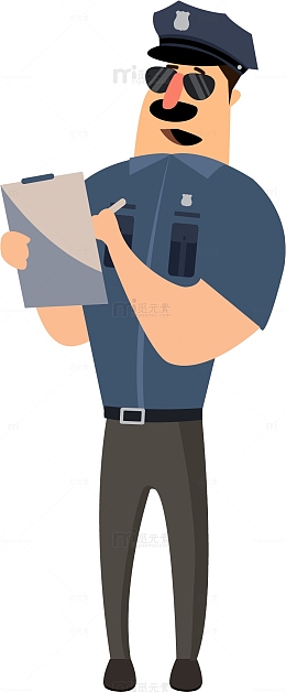 做记录的警官