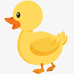 可爱的卡通动物矢量素材