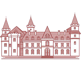张裕北京国际酒庄矢量图