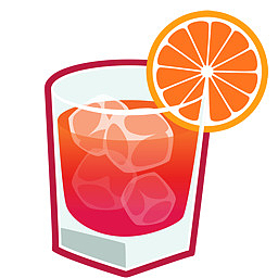 内格罗尼酒汁Juice-Cup-icons