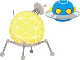 宇宙探索飞行器航天航空科技矢量