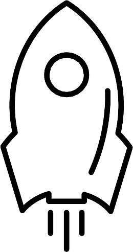 火箭Several-Stroke-icons