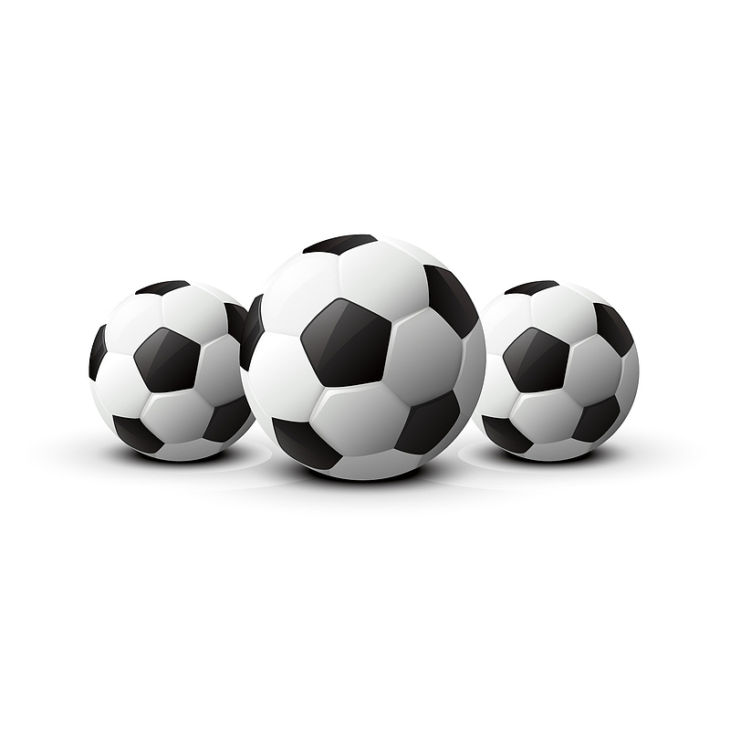 3D足球矢量