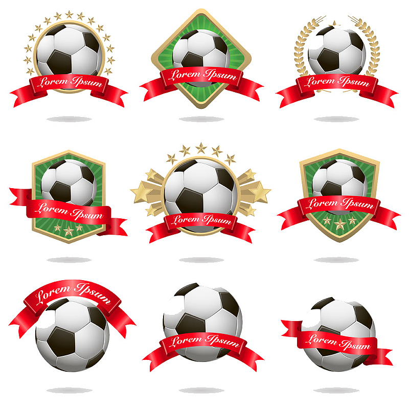 足球标识设计