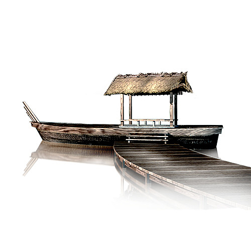 中秋节船