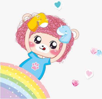 关键词 : 小女孩,卡通小女孩,彩虹,兔子[声明] 觅元素所有素材为用户