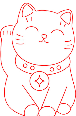 卡通胖猫咪