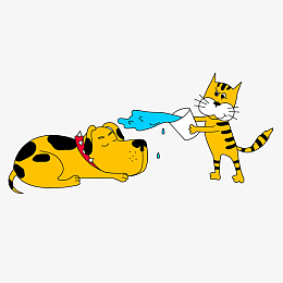 pngpng卡通美女拿着枪挑衅png