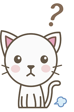 疑惑的小猫