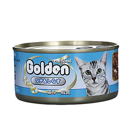 白猫猫咪食用猫罐头