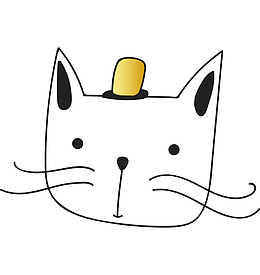 卡通手绘卡通猫咪头像