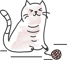 玩球的猫咪