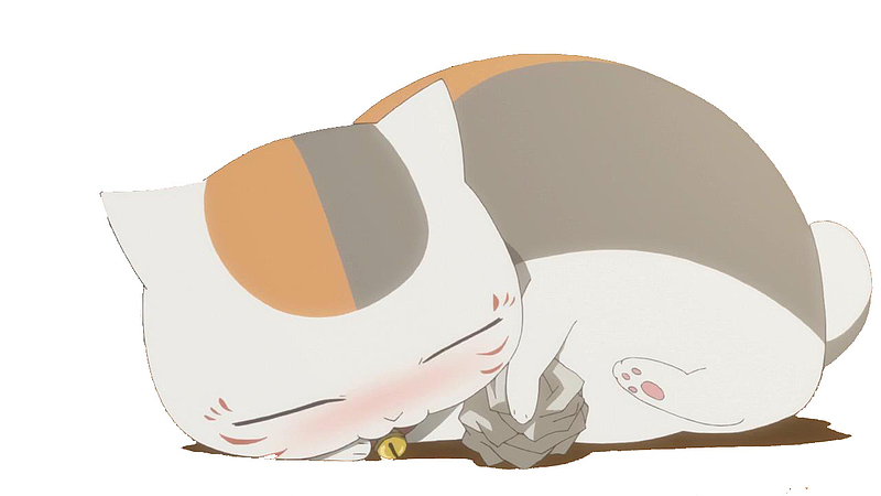 卡通胖萌猫