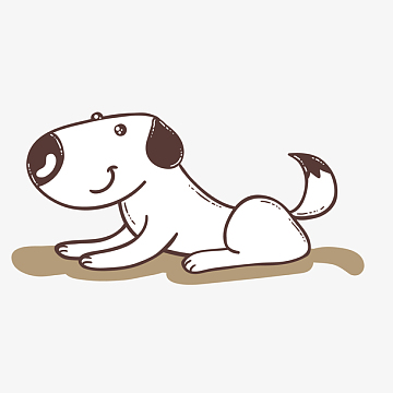 狗狗趴着图片_狗狗趴着素材_觅元素