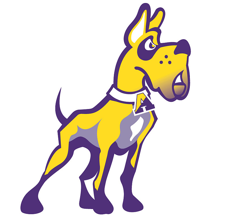 卡通小黄狗矢量图