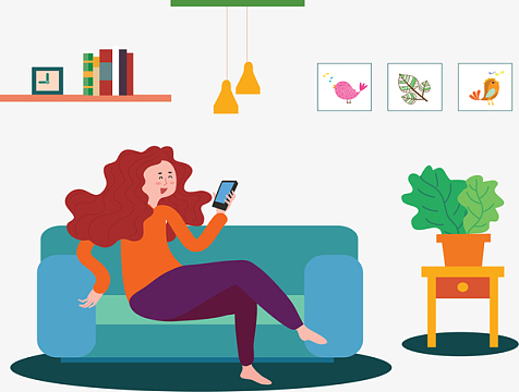 手机社交素材_手机社交图片元素-觅元素