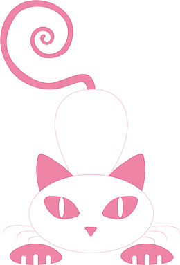 矢量图可爱的猫咪