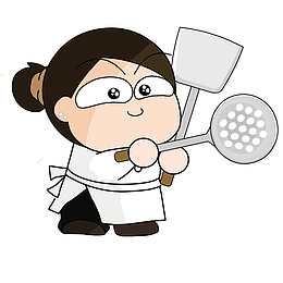 卡通手绘厨师人物设计