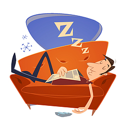 世界睡眠日简约素材